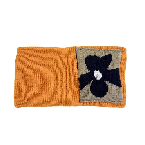Fashionable Flower Headband for Women, Knitted Internet Celebrity Hair Band, Sports Headband with Wide Edge, Turban Headscarf, Postpartum Wool Headband