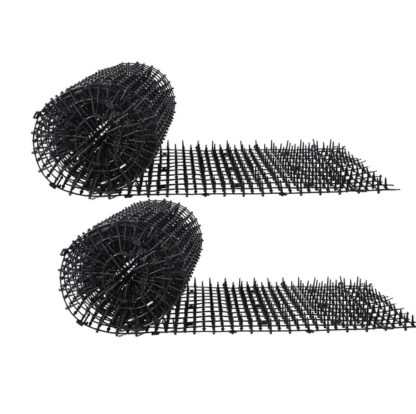 Black 30*200cm2 roll + 8 floor nails