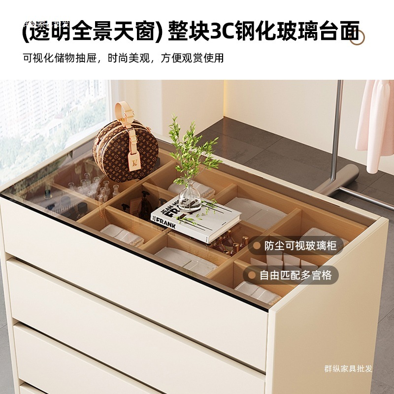服装店展示台珠宝首饰中岛流水展示柜小型店铺钢化玻璃多层陈列桌|undefined