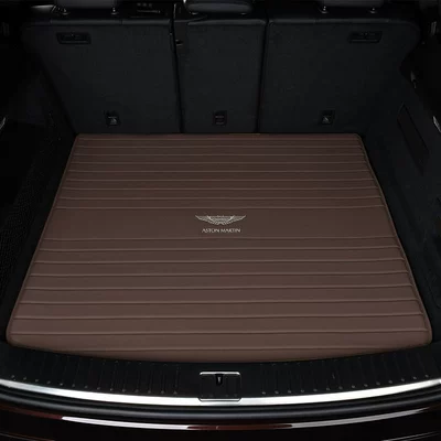 Trunk Mat, Mat 2025Dbx Modified Leather Trunk - pure-cowhide-business-coffee-aston-martin-dbx-trunk-mat