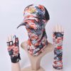 outdoors Go fishing Sunscreen Borneol Four piece suit ultraviolet-proof Fishing cap scarf Sleevelet glove Fishing Supplies