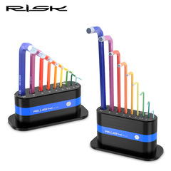 RISK山地公路自行车工具内六角扳手桌面收纳架适配PB 210/212彩虹