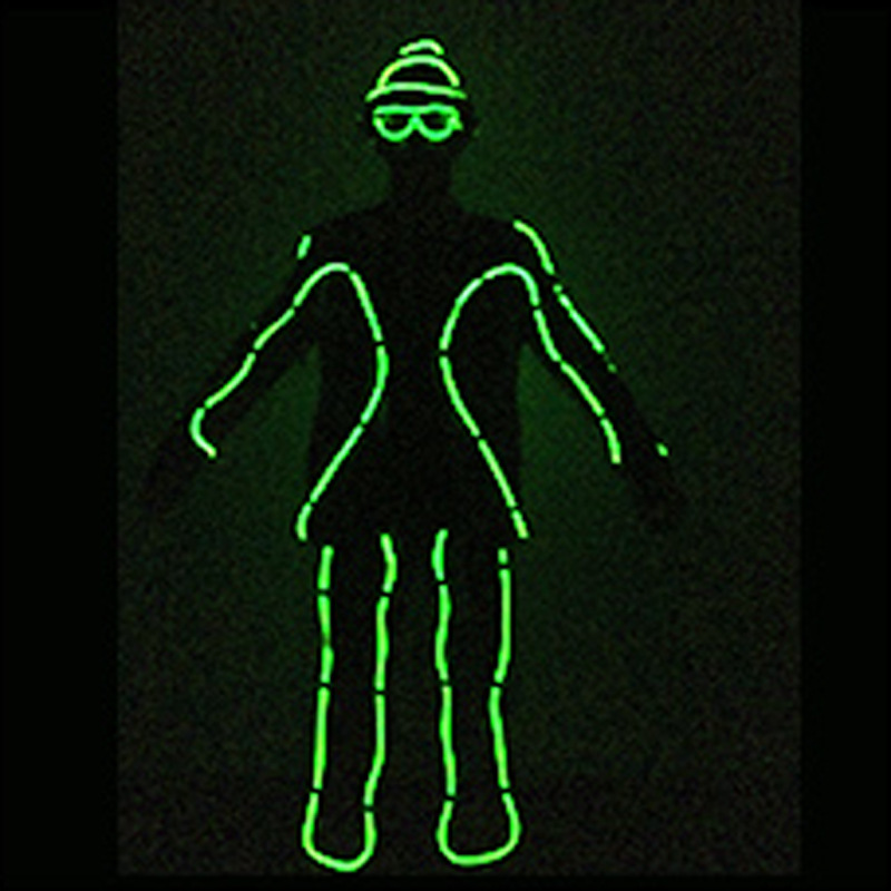 Fluorescente danza rendimiento ropa el frío luz luminosa fluorescente danza chino talento mostrar traje etapa rendimiento ropa
