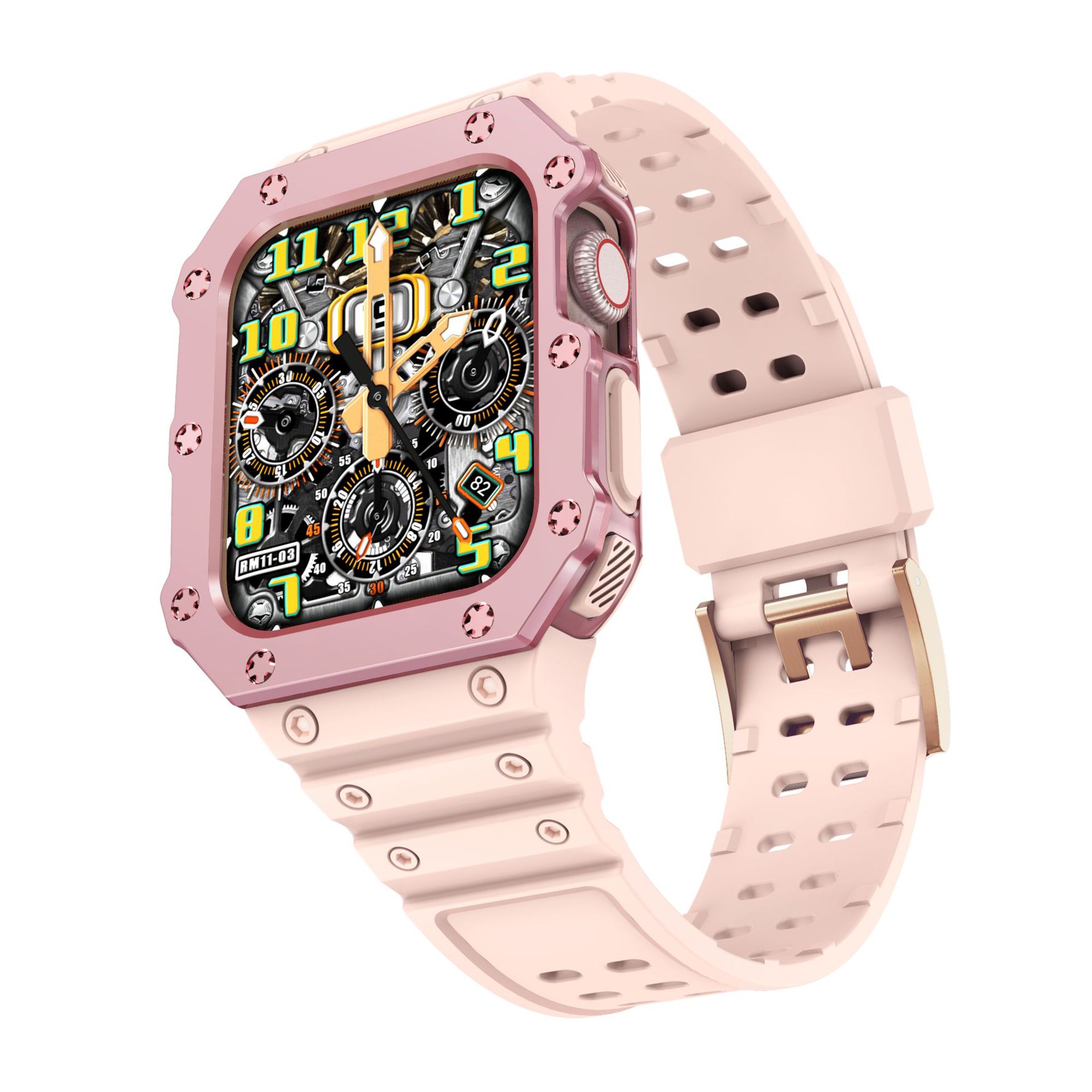 Adecuado para Apple correa de reloj Apple iwatch9876543 Richard TPU Correa integrada al por mayor transfronteriza