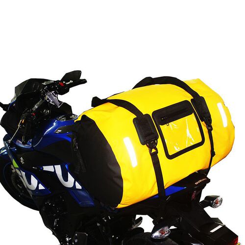 Motorcycle rear tail bag waterproof pannier bag rider horizontal bag Sichuan-Tibet motorcycle travel equipment riding rear seat bag luggage backpack