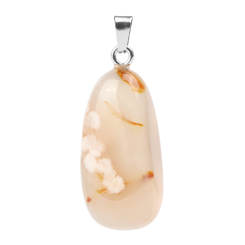 天然水晶不定形ペンダント玉砂利キーホルダーアクセサリーアクセサリー工場卸売|undefined