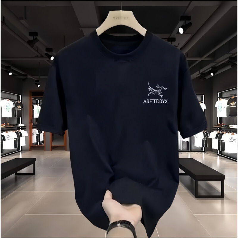 海外卸売専用～厚手の純綿半袖Tシャツ、男女同型、夏のトレンド、ゆったり万能カップルトップス|undefined