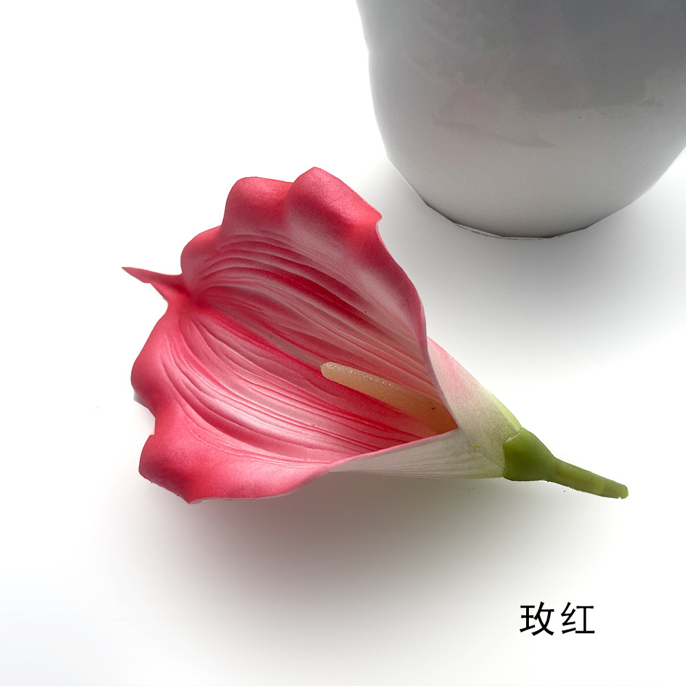 Simulación de flores Eva Horseshoe Flower Wedding Decoration New Photography Props China Fake Flores Diseño de pegamento blando