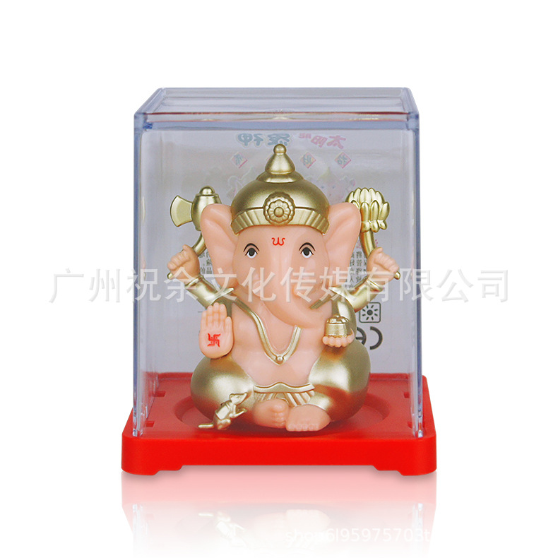 2 pulgadas solar automática seña mini gato de la suerte oficina escritorio decoración del coche decoración artesanía de plástico