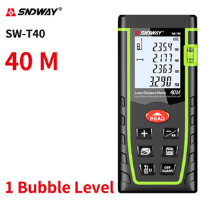 Sndway Laser Rangefinder Sw-T100/T60/T40 Infrared Distance Measuring Digital Ruler Laser