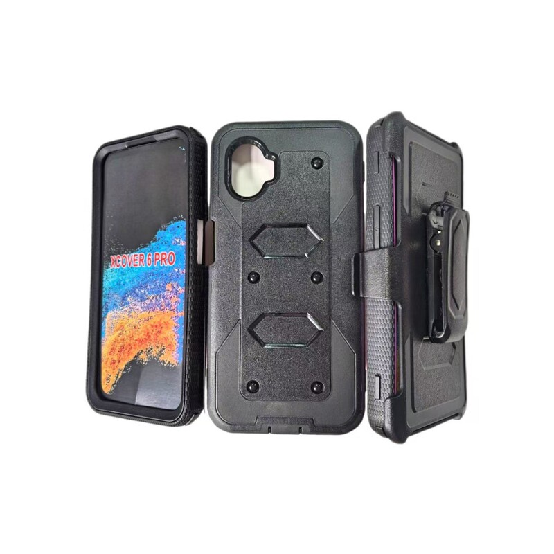 Suitable for Samsung Xcover6 Pro Three-Proof Two-In-One Shell Anti-Fall Mobile Phone Protective Case