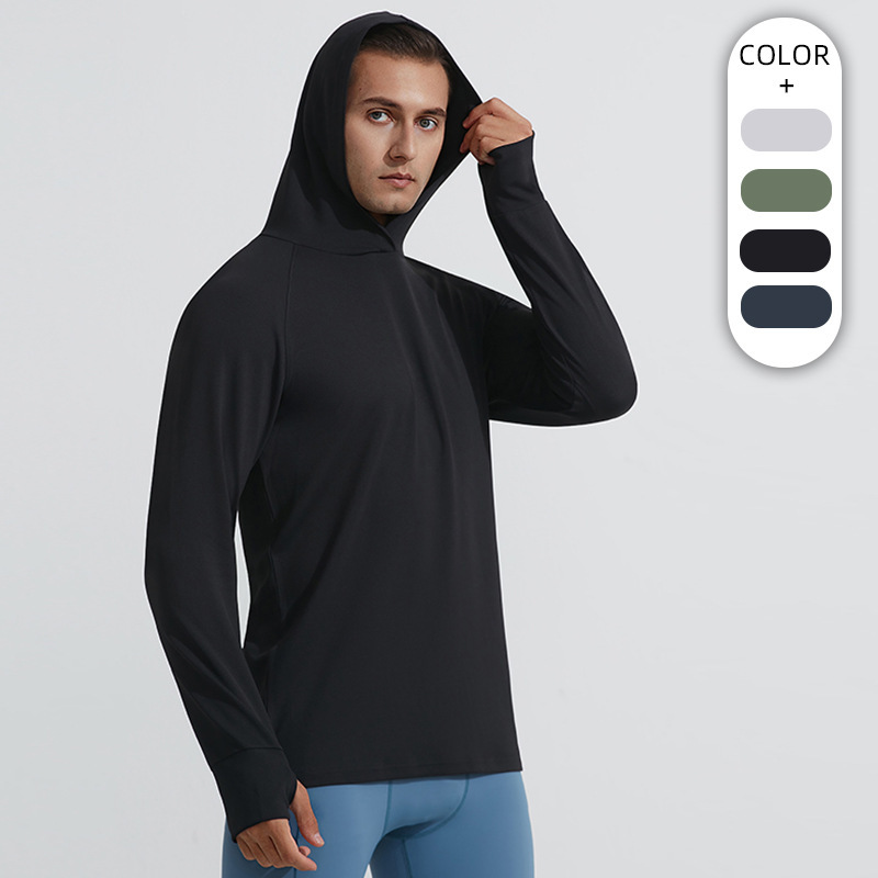 New Men's Pullover Hoodie for Running, Sports, and Fitness, Breathable Casual Long-Sleeve T-Shirt for Sports New Men's Pullover Hoodie for Running, Sports, and Fitness, Breathable Casual Long-Sleeve T-Shirt for Sports