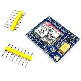 SIM800C GSM GPRS模块5V/3.3V TTL 适配STM32 C51程序与蓝牙和TTS