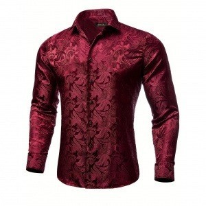 2025新款跨境男士简约休闲翻领衬衫夏季度假高品质短袖长袖