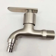 拉丝仿304洗衣机水龙头平面4分尖嘴水龙头快开尖嘴水龙头厂家批发