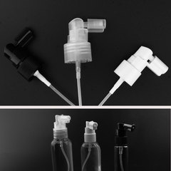 ブラック 24/410 マウスウォッシュスプレープラスチックサイドスプレーショートロッド口腔スプレーマウスウォッシュ口臭消臭スプレーヘッド
