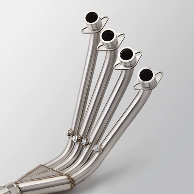 Motorcycle exhaust pipe S600Rs Stainless Steel with Drum