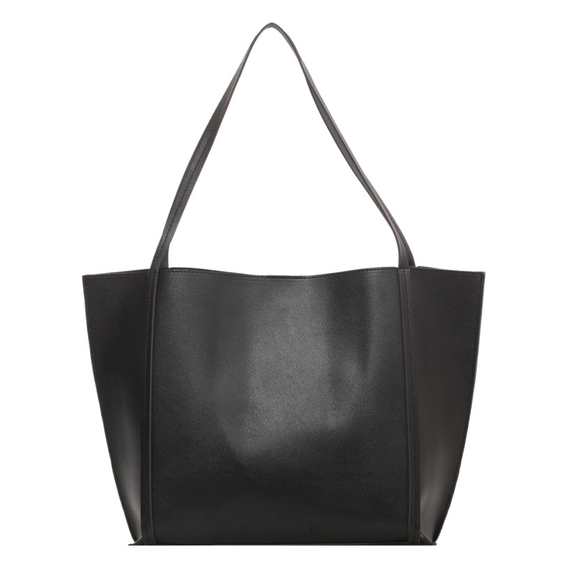 Bolso retro de gran capacidad para mujeres 2023 nuevo bolso de hombro bolsa grande de moda bolsa de asas de color sólido de alta calidad