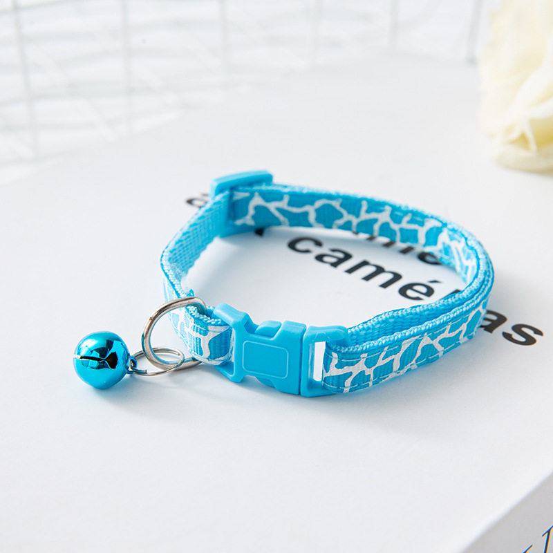 Mesh 1.0 collar de campana pegado mascota perro gato collar gran cantidad de stock