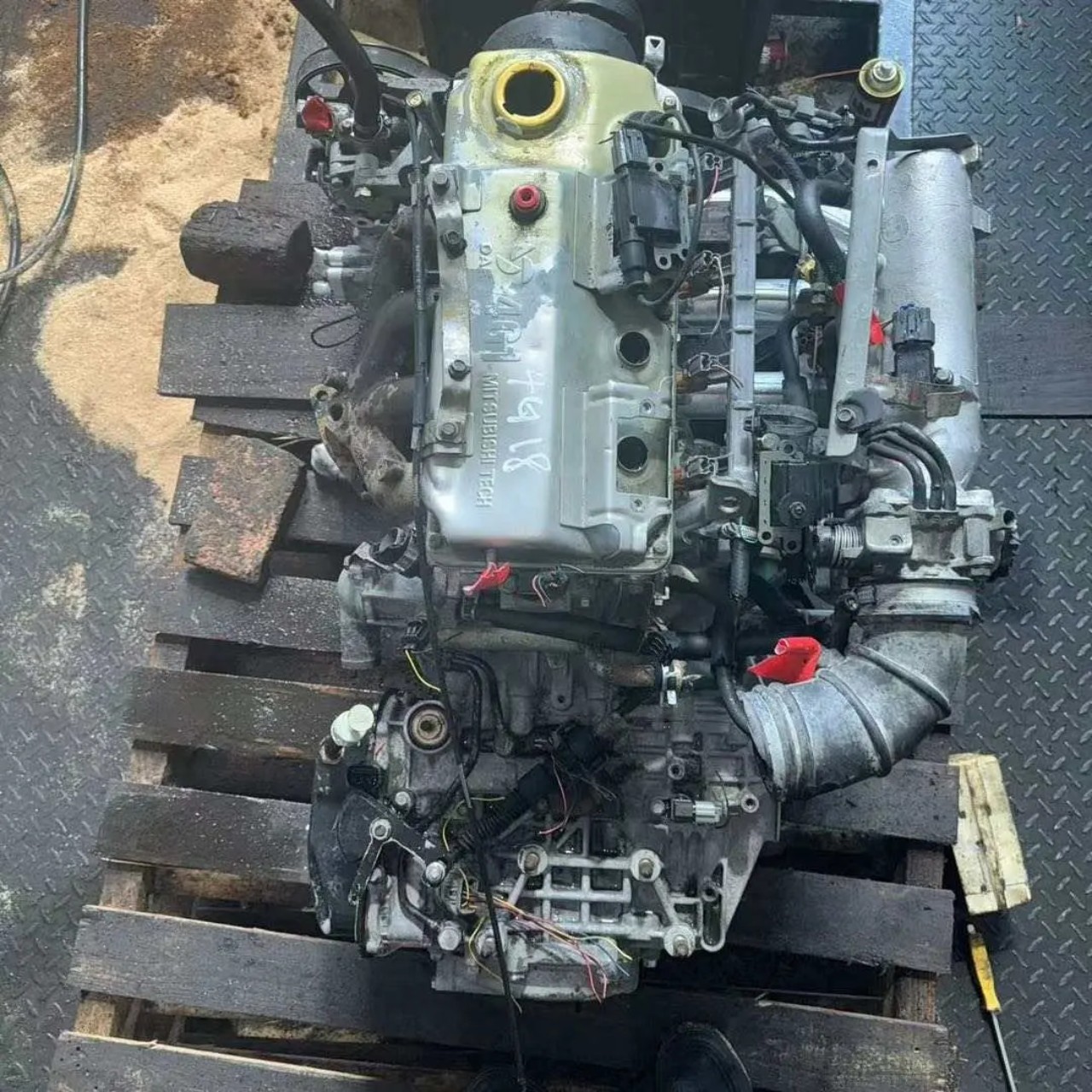 Mitsubishi Southeast Ruixing 4G15s 4G18, Ounuo 4G15V 1.5/1.6, and BYD F3 engine assembly