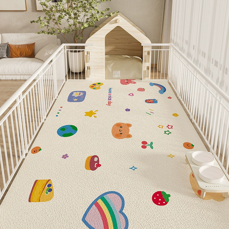 Картинко Waterproof не скользящий коврик для домашних животных - забавное bedding для кошек и собак от