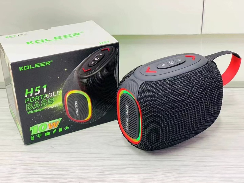 クロスボーダー H51 ワイヤレス Bluetooth スピーカーワイヤレス屋外サブウーファーポータブル TWS 屋外カード Bluetooth 小型スピーカー|undefined