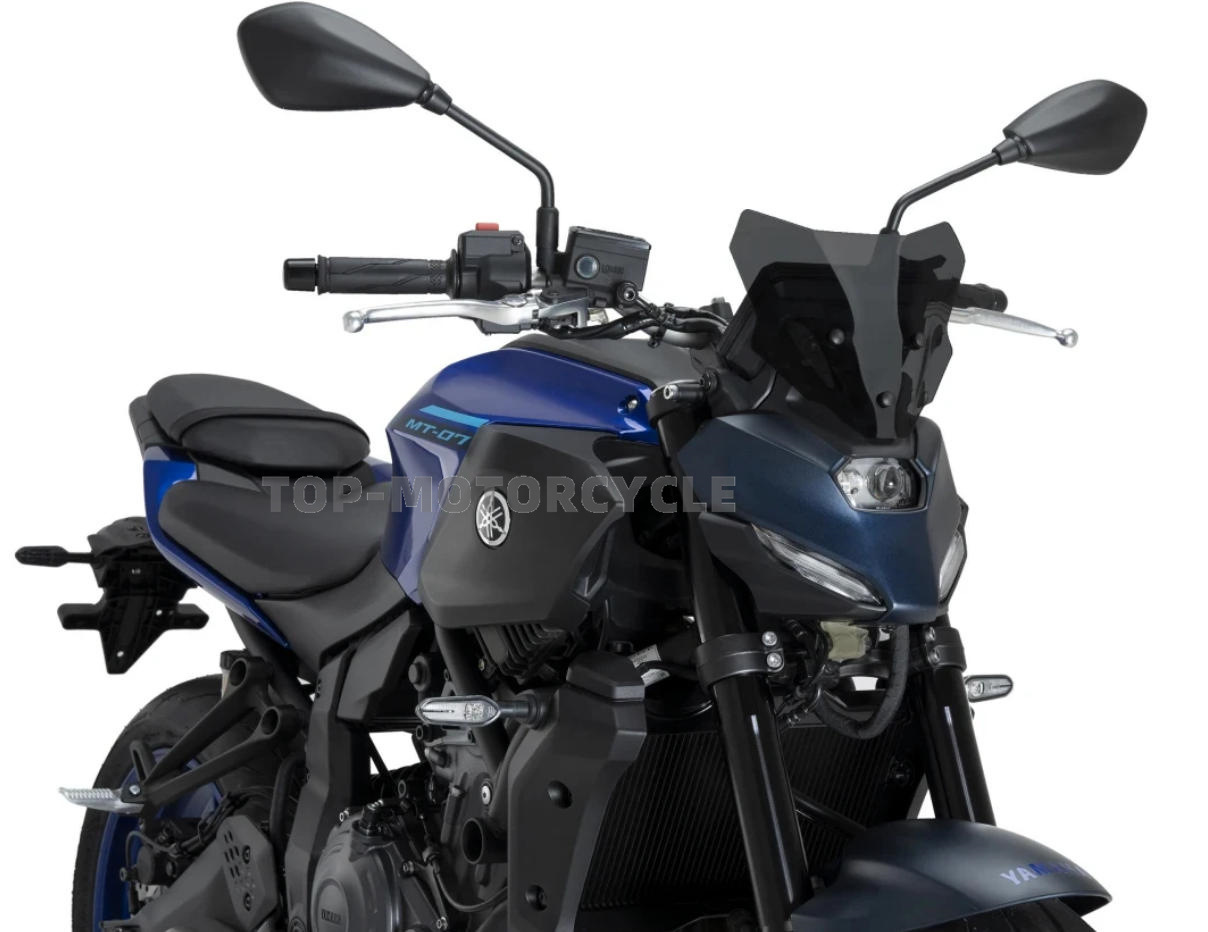 Suitable for Yamaha Mt-07 Motorcycle Windshield Deflector Front Windshield Bracket Modification Accessories 2025