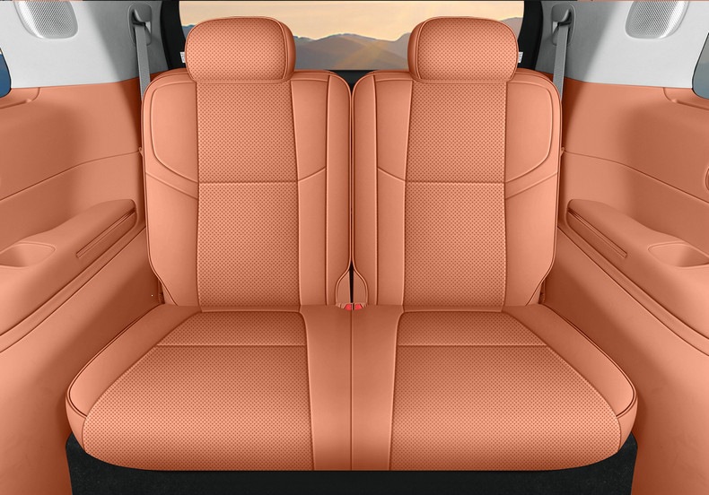 2026 New Model Leapmotor D19 Car Seat Cushions for Six or Seven Seats, Perforated Leather, Wear-Resistant, Full Coverage, Specialized Seat Covers
