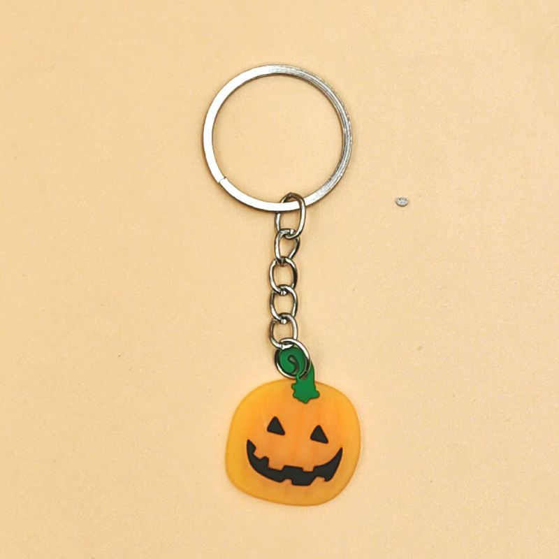 Amazon ベストセラー ハロウィン漫画シリーズ PVC キーホルダー カボチャ海賊ヘッドペンダント アクセサリー在庫あり|undefined
