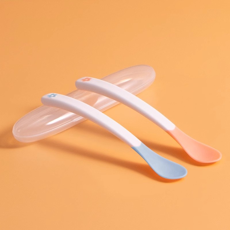 [2] (오렌지 호수 블루) 온도 숟가락 저장 상자