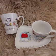 外贸批发库存尾单直播供货团购~ 环球影城史努比图案陶瓷马克杯