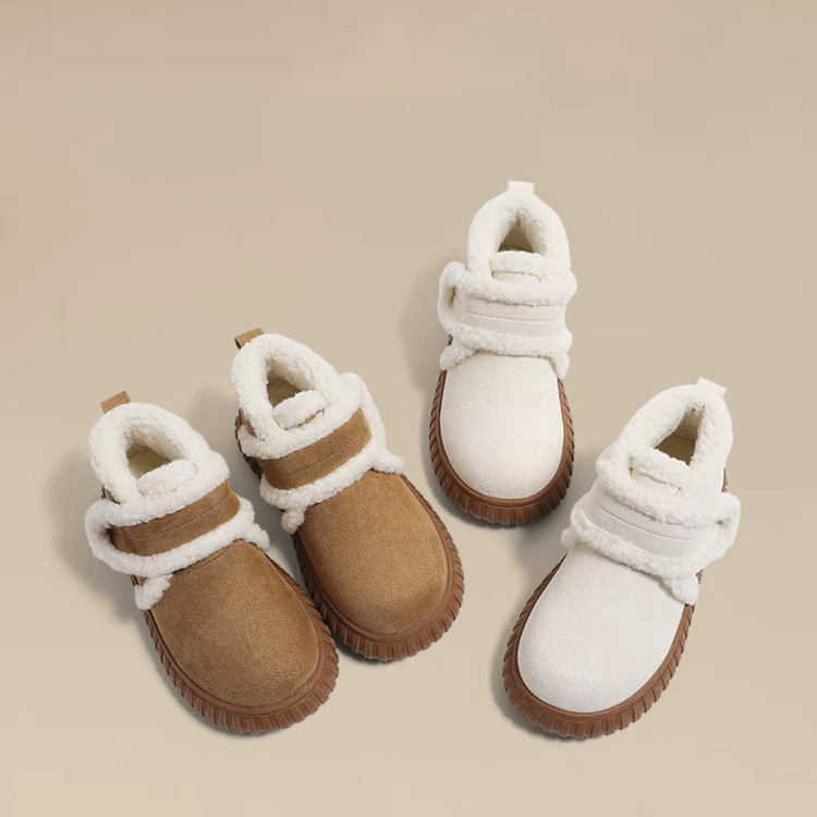 Stivali da neve autunnali e invernali nuovi, casual, semplici, comodi e con suola a blocco_voghion.com