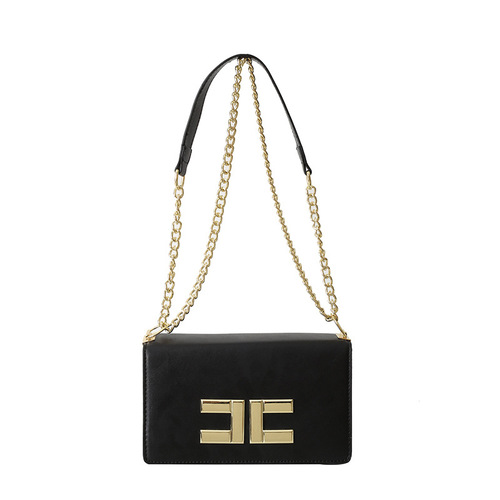 Chain Link Small Handbag 2024 New Women's Bag European and American Fashion Cross-border Women's Single Shoulder Bag Women's Bag