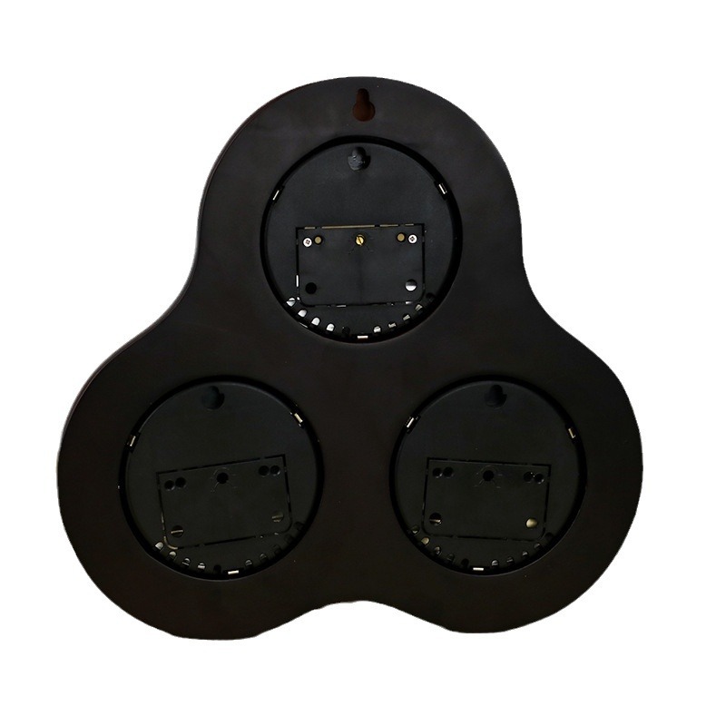 Instrumento meteorológico termómetro higrómetro barómetro europeo occidental asiento de madera woden estación meteorológica