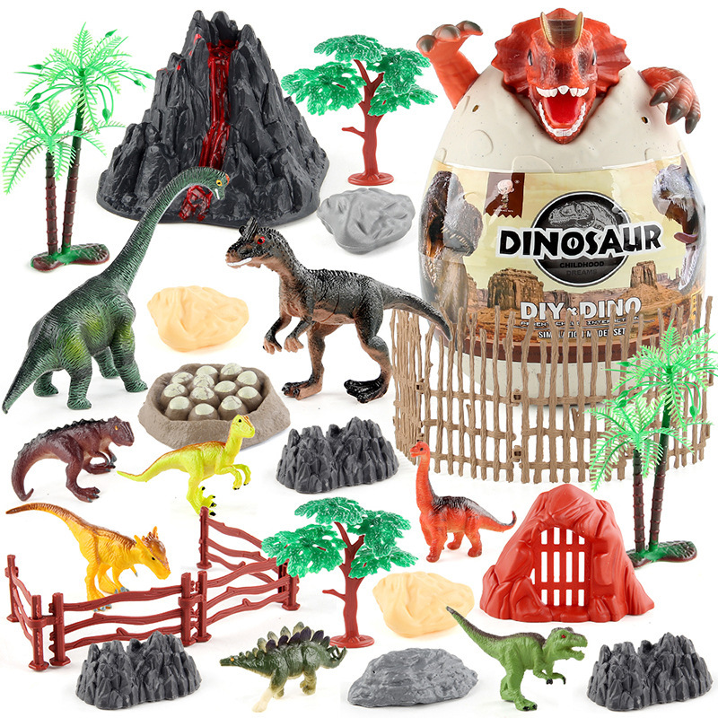 Puzzle cognitivo infantil modelo de animal marino caja ciega dinosaurio adornos animales simulación de insectos juguetes modelo de animal
