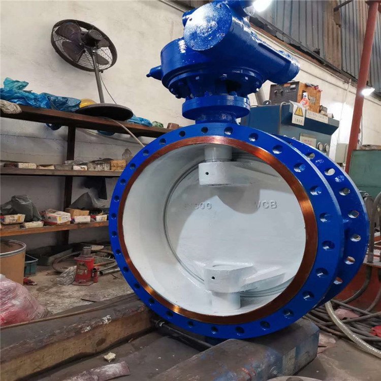 GWXDF6204H-10C 气动法兰硬碰硬旋球阀DN400 双向流硬碰硬旋球阀