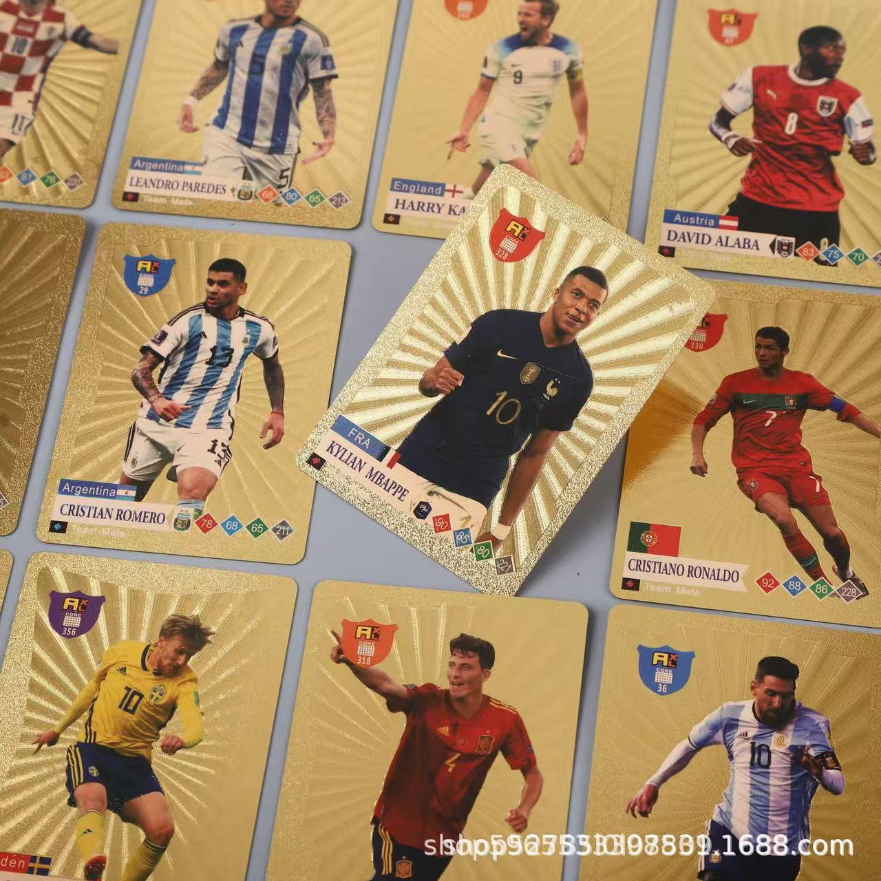 Amazon nueva tarjeta de fútbol 2024 - 2025 tarjeta de futbol estrella de la Copa del Mundo tarjeta de fútbol de la Copa de Europa
