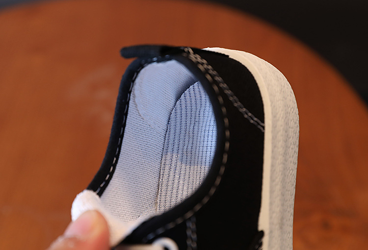 Children's Canvas Sneakers With Leopard Print For Girls_voghion.com