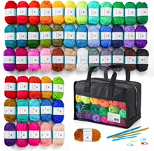 L 40331 Colorful Yarn Hook Knitting DIY Kit 彩色线团编织套装