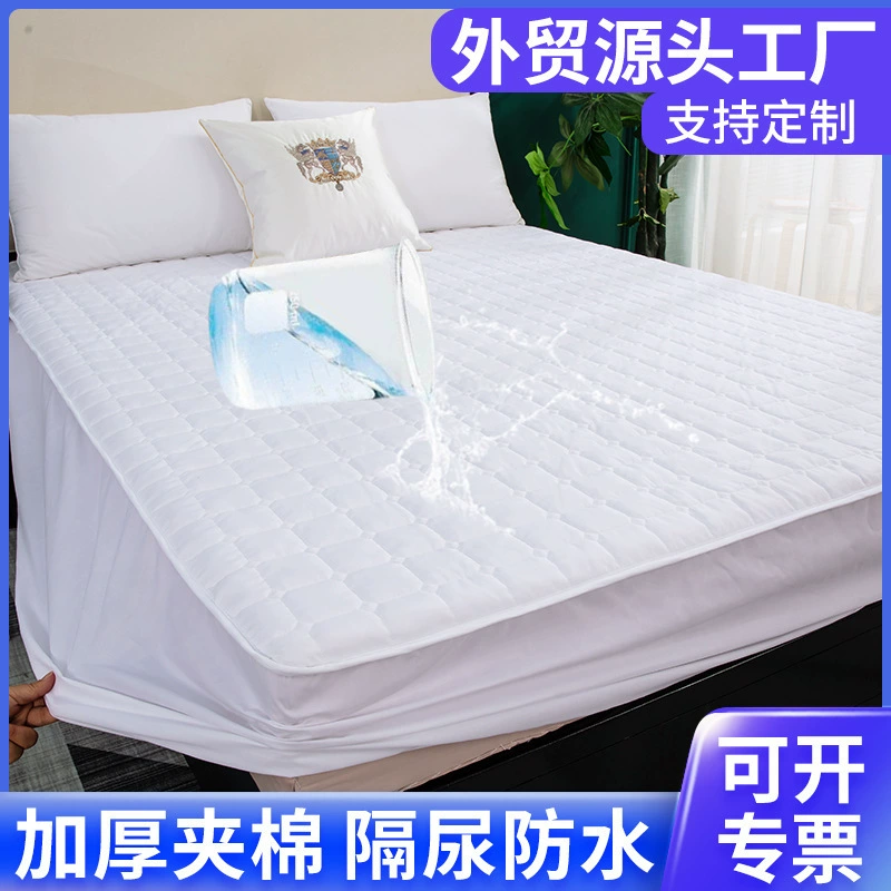 Трансграничная подкладка для подгузников Amazon, защита для матраса, стираное хлопковое стеганое простынь, универсальная водонепроницаемая простыня