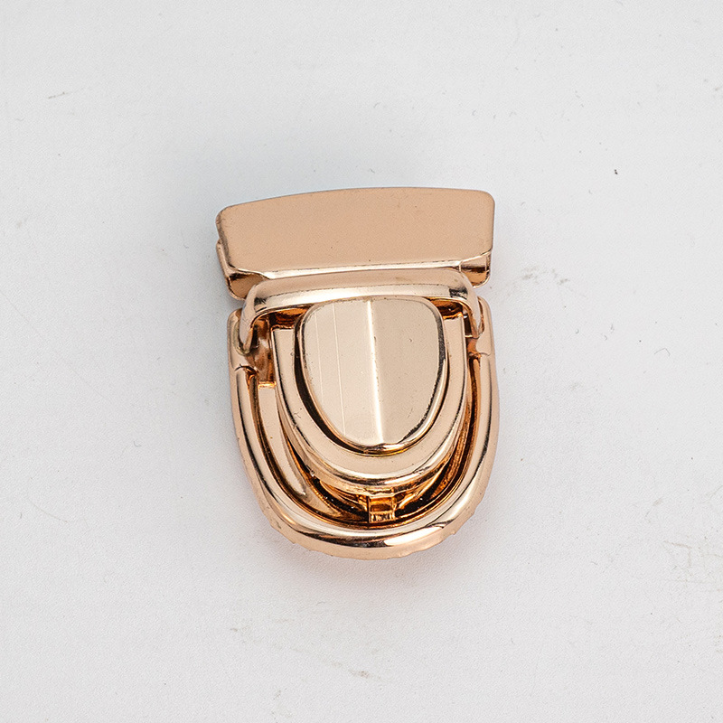 Cerradura de metal de moda, pasador, cerradura de equipaje, cerradura de librería, cerradura de cuero, cerradura de teléfono móvil, cerradura de pico de pato, hebilla de metal