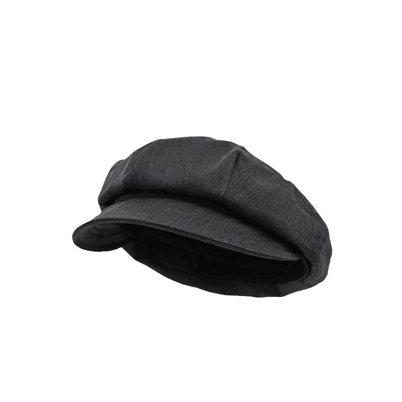 Vintage Octagonal Beret Hat For Women Elegant Artistic Style_voghion.com