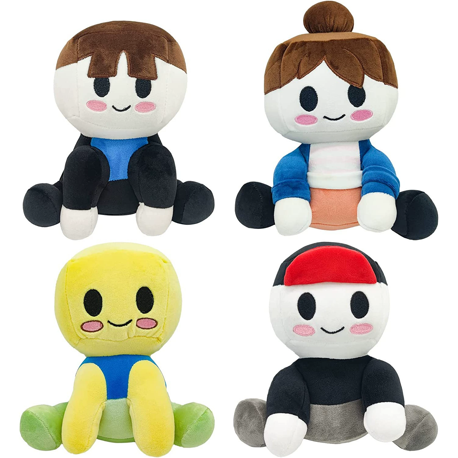 Трансграничные новые Blox Buddies плюшевые игрушки бекон для девочек игры периферийные куклы для фанатов подарки