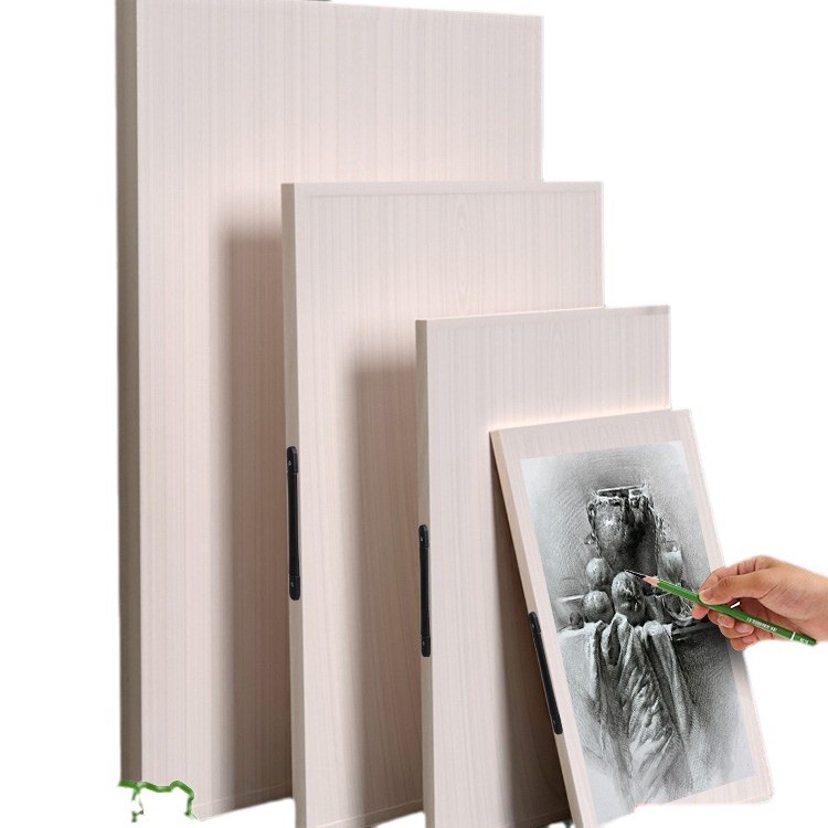 Qingzhu Painting Board Art Student's Sketching Board Easel Sketching Gouache Watercolor Art 4K Drawing Board Sketch Board 5