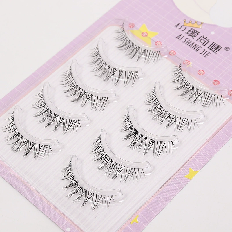 Transparent comics, dense three dimensional false eyelashes for eyelashes