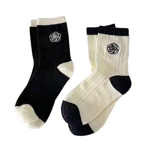 Women's Crew Socks for Spring and Summer, Thin Cotton Sports Socks, Ins Trendy Socks, College Style Women's Long Socks, Wholesale