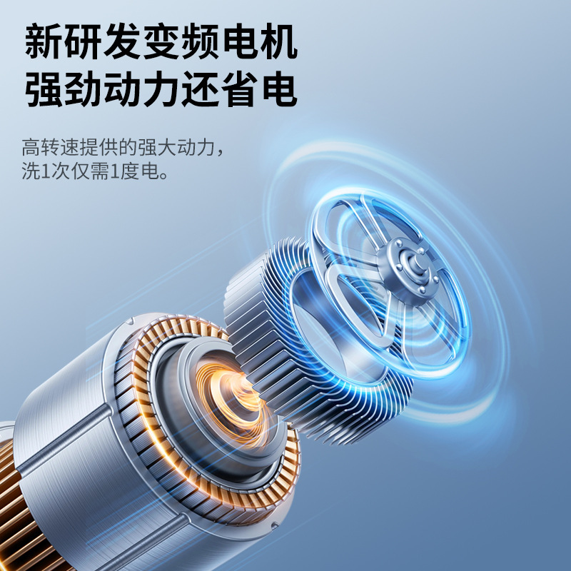 新款免安装迷你内衣洗衣机洗袜子内裤一体机小型无线便携式洗衣杯|undefined