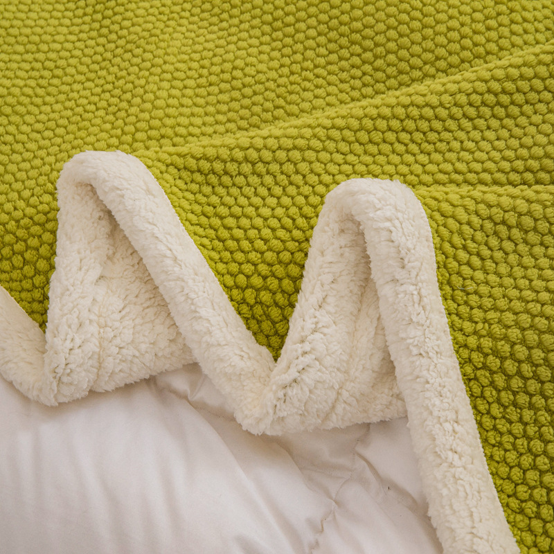 アメリカのレトロなバラの羊毛の絨毯の布団は厚くて暖かいです。