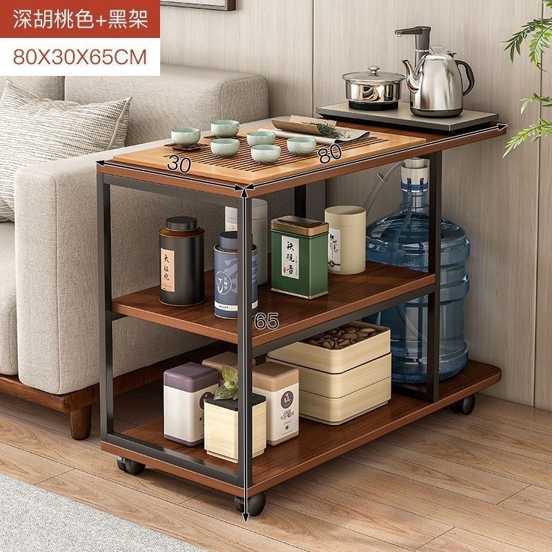 다크월넛 + 블랙 프레임 80*30*65cm