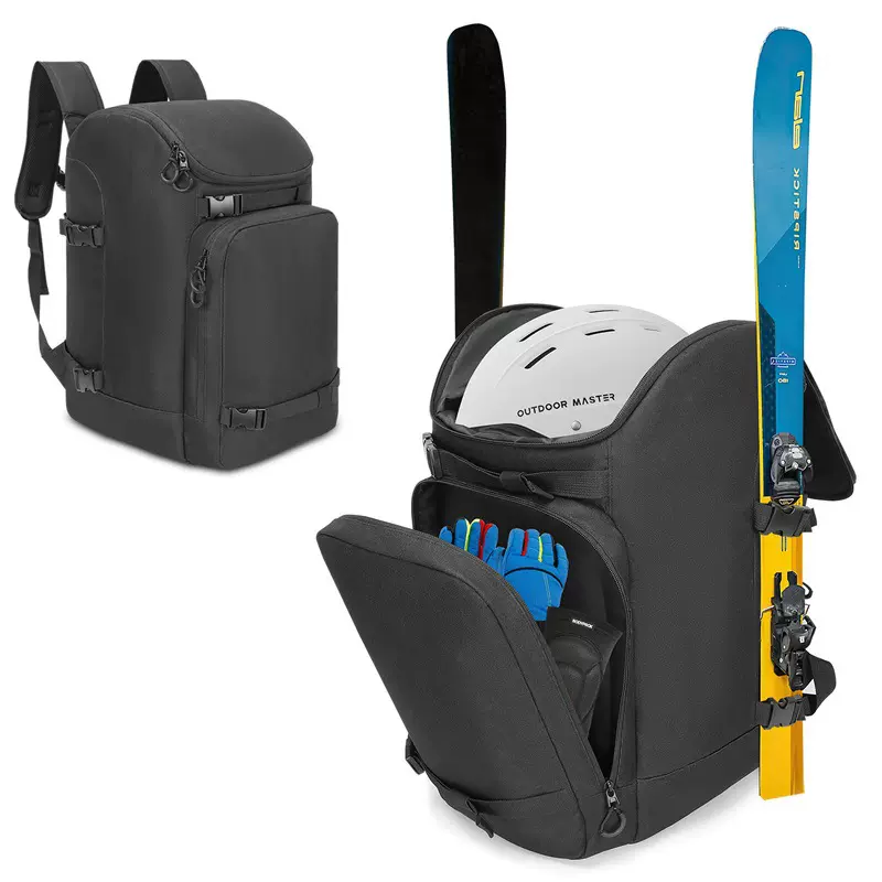 定制滑雪装备收纳滑雪靴包双肩包防水男女轻便大容量运动背包